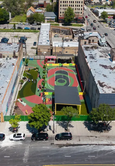 West Garfield Park Community Plaza & Roller Rink is officially open!