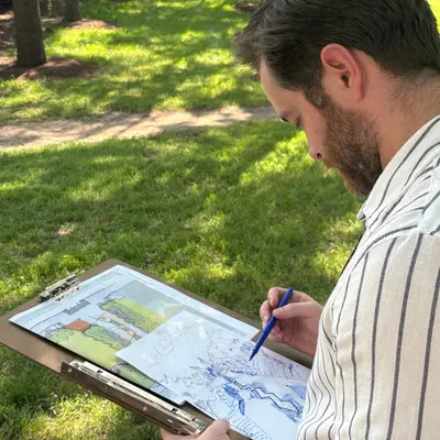 Sketching Session with the Design Team