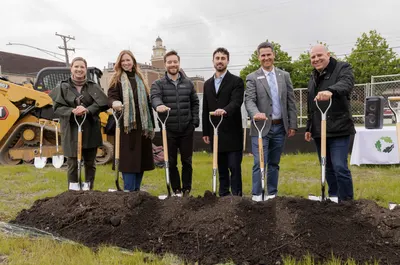 Downtown Glen Ellyn Community Park Groundbreaking