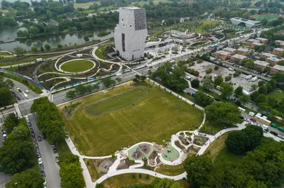 Midway Plaisance Park Ribbon Cutting Ceremony