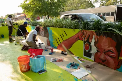 Empowering community through creative public space