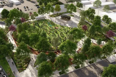 Glen Ellyn Community Plaza and Park Announcement