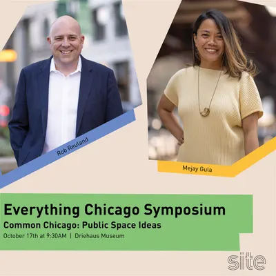 Common Chicago: Public Space Ideas panel during the Everything Chicago Symposium Announcement