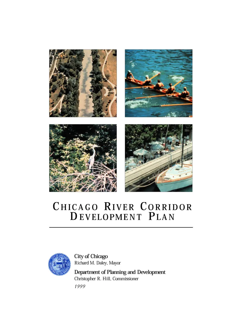 Chicago river design guidelines 1999 development plan site design group
