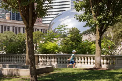 Millennium Park Grainger Plaza Gardens