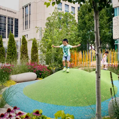 A whimsical refuge for patients and families