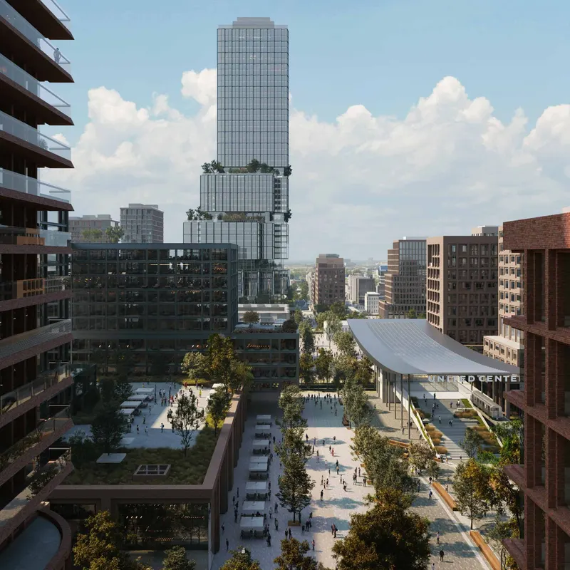 The 1901 project united center station site design group