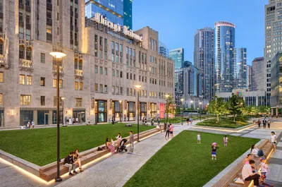 Iconic plaza reimagined
