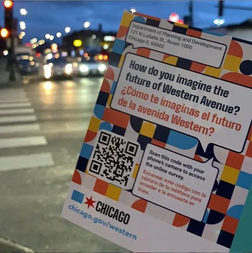 Western avenue corridor study post card site design group